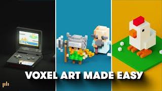 How to Create 3D Voxel Art with MagicaVoxel  | PremiumBeat.com