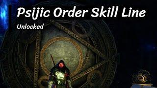 ESO Psijic Order Skill Line Unlock Guide