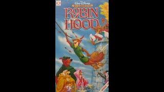 Opening To Disney's Robin Hood VHS - Norwegian/Norsk