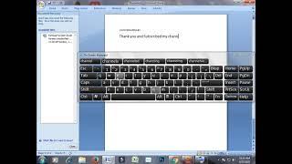 How to open the On-screen Keyboard in Windows 7/10/8.