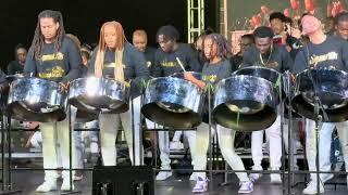 Panorama WINNERS Sticks N Tones Steel Orchestra plays “Runaway” at Miami Carnival Panorama