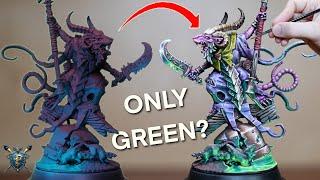 How to Paint SKAVEN... with GREEN OSL | Grey Seer | Warhammer | Age of Sigmar