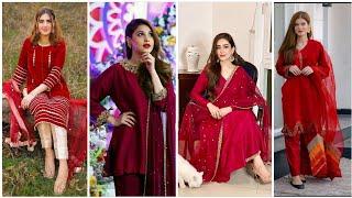 Red Dress Designing Ideas || Very Special For Valentine's Day