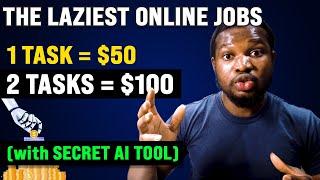 the laziest way to get paid $50+ daily for completing easy tasks with AI (Make Money Online with AI)