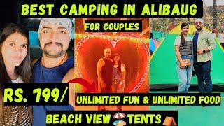 Alibaug Beach Camping in Rs. 799/| Best Camping For Couples| Revdanda Fort | Best Camping In Alibaug