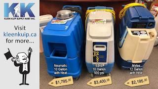 Used Carpet & Floor Cleaning Machines, Vacuums, Tile & Grout Cleaners, Dehumidifiers