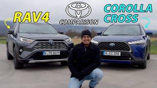 Toyota RAV4 vs Corolla Cross comparison REVIEW