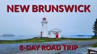 Road Trip 2023:  New Brunswick Vlog - 8-Day Road Trip on a Budget