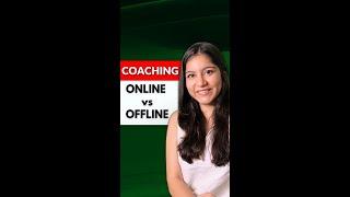 Online vs Offline Coaching for MBA Exams #shorts