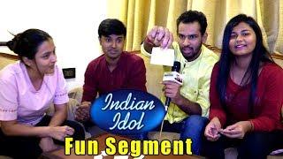 Fun Segment With Indian Idol Contestant | Indian Idol | Telly bytes