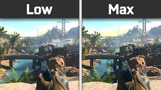 Warzone 2.0 Low vs. Max (Graphics & Performance Comparison)