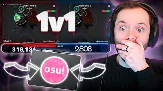 IF YOU WIN THE 1V1 YOU WIN A NEW TABLET (osu!)