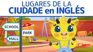 INGLÉS PARA NIÑOS | LUGARES DE LA CIUDADE EN INGLÉS | CLASE DE INGLÉS PARA NIÑOS CON AMIGO MUMU