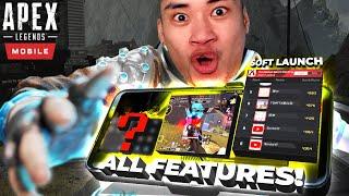 SOFT LAUNCH FEATURES for Apex Legends MOBILE!