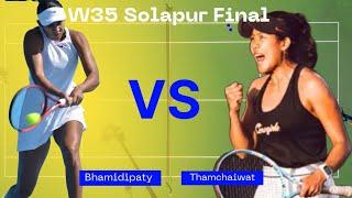 Singles Final Match Highlights - W35 Solapur: Shrivalli Bhamidipaty Vs Bunyawi Thamchaiwat