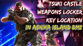  Tsuki Castle Weapons Locker Key Location in Ashika Island DMZ in Call of Duty Modern Warfare II