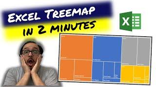  How to make a treemap (chart) in Excel in 2 minutes