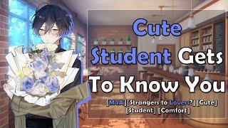 Cute Shy Student Talks to You in the Café | ASMR Roleplay [Strangers to Lovers?] [M4A] [School]