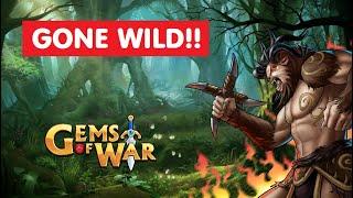 Gems of War Guild Wars Green Day! Attack team best gameplay strategy?