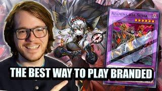 STOP LOSING TO META! Branded Azamina Yu-Gi-Oh Deck Profile (Post Banlist) BEST DECK!!