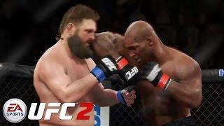 EA Sports UFC 2 - Mike Tyson vs Roy Nelson Gameplay PS4 / Xbox One