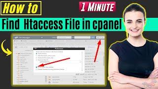 How to find  htaccess file in cpanel 2024