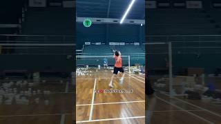 Amazing footwork  #badminton #badmintonlovers #badmintonplayer #badmintontraining #hardwork