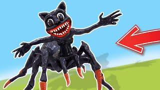 CARTOON CAT SPIDER (Garry's Mod) Making With Clay