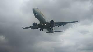 Dangerous landing at Darbhanga airport