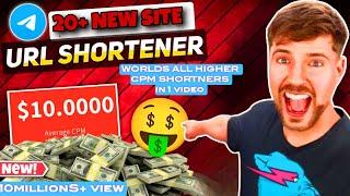 20+ high Cpm Rate Shortener  Highest Paying URL Shortener in the world | all link Shortener in one