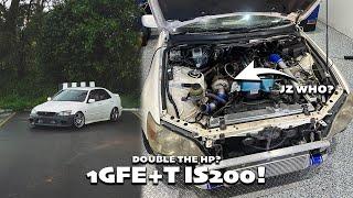 TURBOCHARGING MY IS200! (1GFE+T) My Budget Drift Car