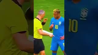 Neymar vs Referee 