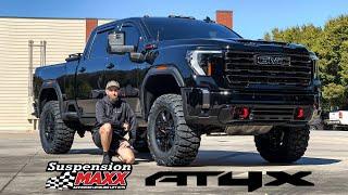 Level Up with Suspension MAXX! Transforming the 2024 GMC 2500 AT4X with 37” Nitto Mud Grapplers