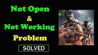 How to Fix Modern Combat 5 App Not Working / Not Opening / Loading Problem in Android & Ios