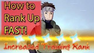 HOW TO RANK UP VR MASTER TRAINNG QUICKLY -  SHINOBI STRIKER TIP