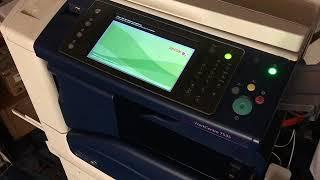 Xerox WorkCentre 7535 start and boot problems