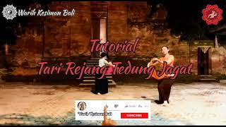 Tutorial Belajar Tari Rejang Tedung Jagat - Sekaa Tari Desa Adat Denpasar(Maskot Desa Adat Denpasar)