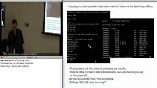 Ingenieria Inversa: Day 1 Part 3: Introduction to Software Exploits Seguridad Informatica ThorSecuri
