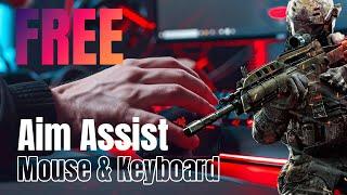FREE AIM ASSIST FOR MOUSE AND KEYBOARD | XDEFIANT | WARZONE | FORTNITE