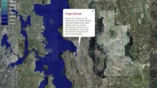 Sea Level Rise Animation in Google Earth