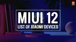 MIUI 12 – LIST OF XIAOMI DEVICES TO GET ITS LATEST SYSTEM UPDATE