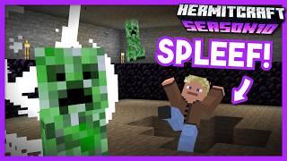 Creeper Spleef!!! - Minecraft Hermitcraft Season 10 #12
