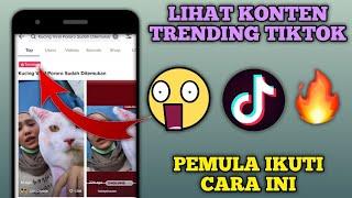 Cara Mengetahui Konten Apa Yang Sedang Trending di Tiktok