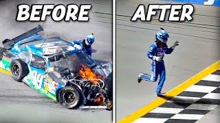 NASCAR "Never Give Up" Moments