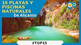 Top 15 mejores Playas y Piscinas Naturales de Alicante | Calas y zonas de baño más bonitas que ver