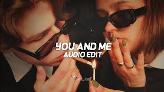 you and me - shubh「edit audio」