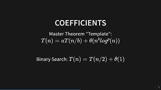 The Master Theorem with an Example