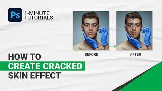 How to create cracked skin effect in photoshop