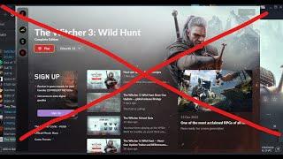 Witcher 3 - Remove Red Launcher (Steam)