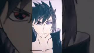 Sasuke Uchiha #sasuke #uchihaclanedit #anime #drawing#naruto@R.P Tox